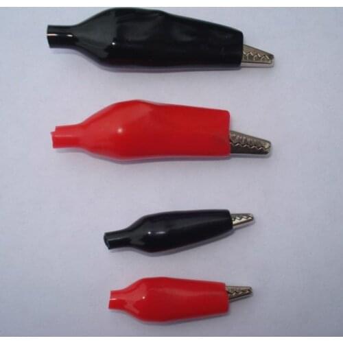 IMC Wholesale 5 X 100 Pcs Croc Clip for Test Leads Black / Red Crocodile Clips S UK