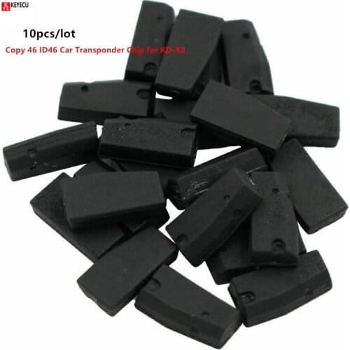 Keyecu 10pcs/lot KD Copy 46 Clone Chip Clone Chip Transponder Special for KEYDIY KD-X2 KD X2 Key Programmer Cloner
