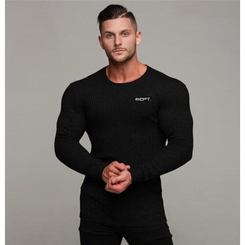 Brand New Fashion Autumn Casual Mens Sweater O-Neck Striped Slim Fit Knittwear Mens Sweaters Pullovers Men Pull Homme