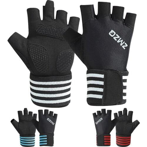 Unisex Sports Gloves Fitness Rally Training Gloves Non-Slip Breathable Extended Wrist Gloves Fishing Gloves Cycling Gloves