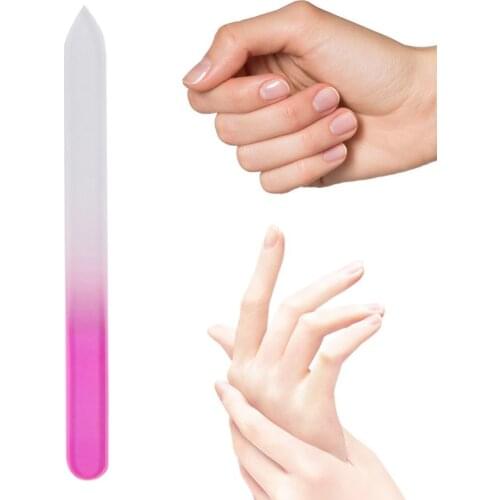 Pro Glass Nail File UV Gel Polish Remover Nails Art Manicure Tools