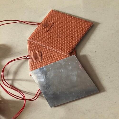 100x 100MM 150w 230v silicone flessibile heater violoncello/chitarra flessione laterale riscaldamento/with the stainless steel