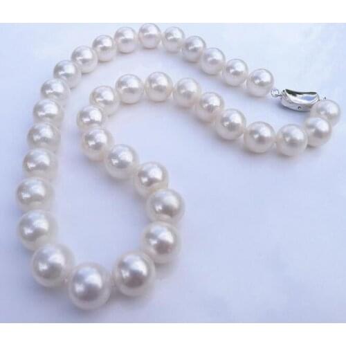 13-15mm natural pearl sweater FINE jewelry circle close to genuine bright light necklace