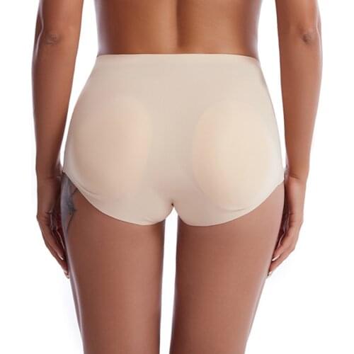 SMDPPWDBB Butt Hip Enhancer Panties Fake Buttock Lifter Up Padded Underwear Low Waist Shapewear Seamless Boyshorts for Women