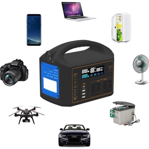 Universal Portable Battery Pack Laptop Charger AC 110V 220V Power Bank 300W Outdoor Solar Generator