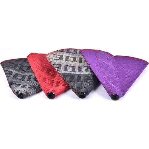 1Pc Canvas Bride Canvas Universal Shift Lever Knob Boot Cover Racing Shift Knob Collars