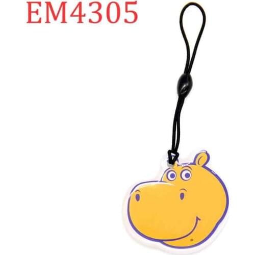 125Khz ID Replicable Writable RFID Key Tags Keyfobs EM4305 EM4205 Waterproof Keychain Tags Sticker For Access Control Card 1pcs