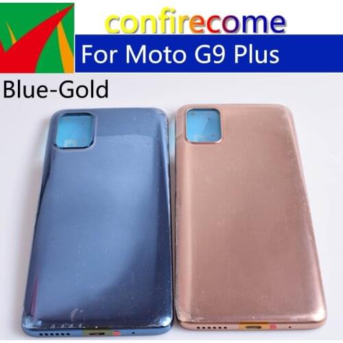 10Pcs\Lot Replacement For Motorola Moto G9 Plus Battery Back Cove Rear Housing Case Chassis Shell