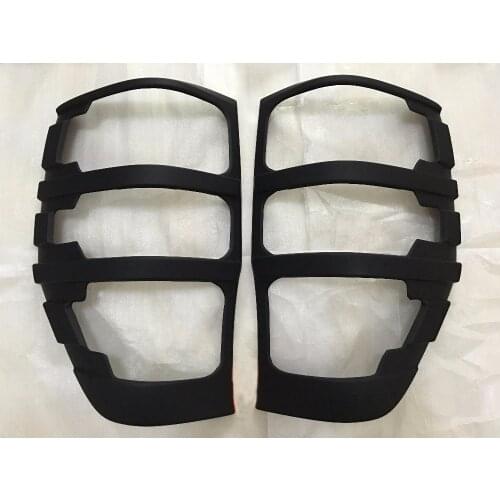 2016 2017 2018 Color tail lights cover for ford ranger T7 accessories ABS car styling Exterior lights cover trim