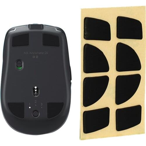 2s 3M Material Foot Stick For Logitech MX Anywhere 2S Foot Stick Mouse Foot Stick Foot Cushion/Thick Type free Alcohol pad