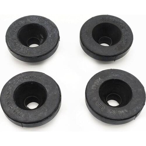 4pcs Air Filter Buffer Rubber Cover Mount For Beetle 2002-2016 Golf Passat For A3 A6 2005-2011 For Skoda Auto Parts 036129689B