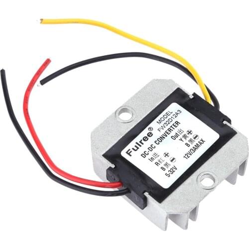 12V 14V 15V 18V 24V (5-32V) to 12V 1A 2A 3A DC DC Boost Buck Power Converter Automatic Step Up Down Voltage Regulator Stabilizer
