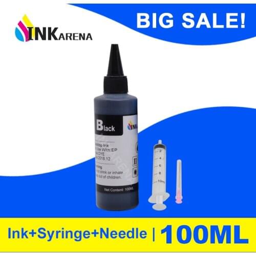 INKARENA 100ml Printer Ink For Canon Pixma PGI 450 CLI 451 PGI 550 CLI 551 PGI 580 CLI 581 480 481 XL Ink Cartridge Ciss Tank