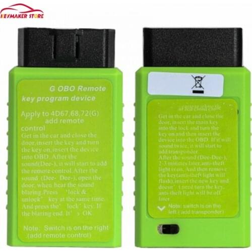 For Toyota G Chip H Chip Vehicle OBD Remote Key Programming Device For Toyota G and H OBD Remote Key Programmer
