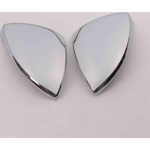 For Volkswagen Golf 7 MK7 GTI Golf7 2013-2016 2017 2018 ABS Chrome Rear View Mirror Cover Trim Car Mirrors Covers Accessories