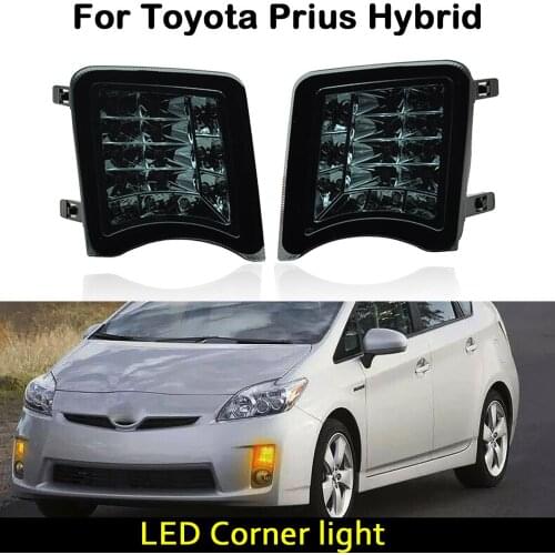 For Toyota Prius Hybrid 2009-2011 LED Corner lamp Daytime Running Light Clearance lights turn signal