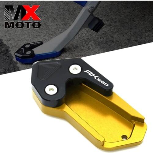Suitable for KYMOC CNC aluminum alloy temples to increase accessories AK550 parking feet to increase ak550 2017 2018 2019 2020