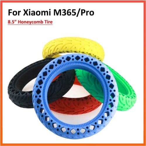 For Xiaomi M365 PRO 1S Electric Scooter Honeycomb Hollow tire Easy Mount Anti Puncture Front Rear Tires New for Xiaomi M365 Pro