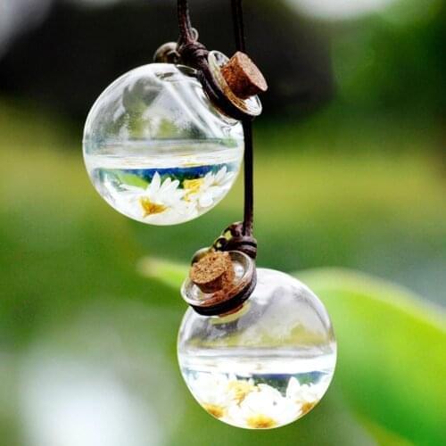 Clear Perfume Fragrance Air Freshener Empty Bottle Car Home Hanging Ornament Car Accessories Interior