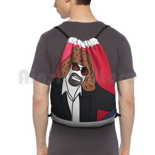 Elo Backpack Drawstring Bag Riding Climbing Gym Bag Elo Music Bands Indie Funny Band Art Alternative Indie Art Music Indie