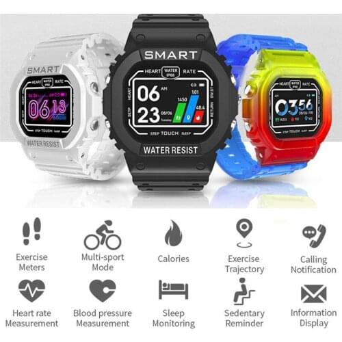 Boys Girls Fashion Smart Watch Heart Rate Sleep Monitor Sport Watch Pedometer Long Standby Fitness Wristband for iPhone Android