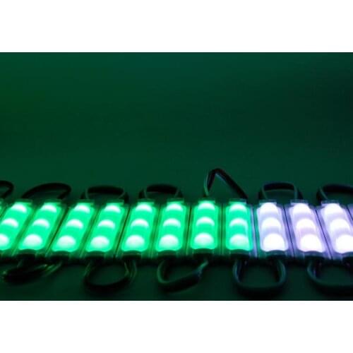 WS2811 2811 IC RGB LED Pixels Module String Light 3LED SMD5050 RGB Waterproof LED Garden Light RGB Advertising Light