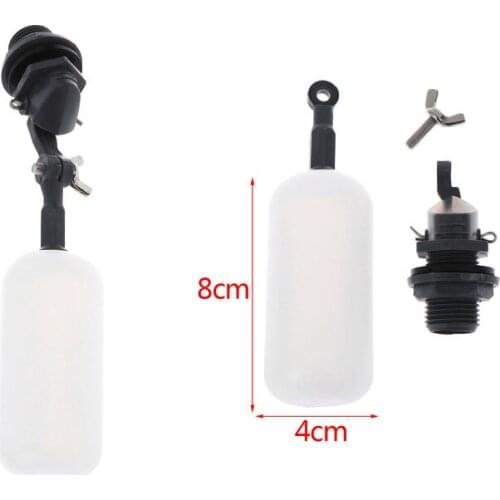 1PCS Mini Float Ball Valve Shut Off 1/2 Inch Automatic Feed Fill Fish Tank Aquarium Water Humidifier Valve Plastic