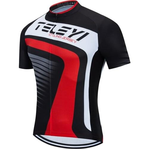 2020 Mens Cycling Jersey New Style Short Sleeve Bike Bicycle Jerseys Summer Breathable Cycling Sportswear Bicycle Top