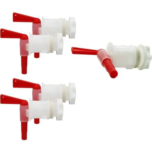 5 Pack Plastic Bottling Bucket Spigot Tap Faucet for Homebrew Wine Making Beer