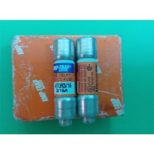 Free shipping 5pcs ATQR 3/16 AMP TRAP 10X38 faray ceramic fuse 3/16A delay