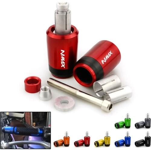 7/8" 22MM Universal Motorcycle Grip Bar End Cap For Yamaha Nmax155 Nmax 155 N-MAX Nmax125 Handlebar End Plugs Moto Accessories