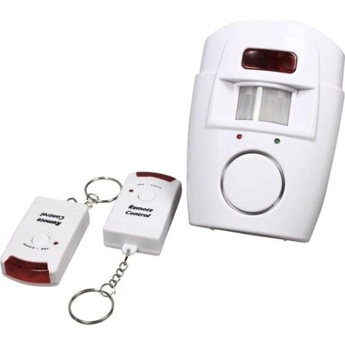 Home IR Motion Sensor Alarm Security Detector IR Infrared Alarm Wireless 5m Range Remote Control Smart Security Alarm