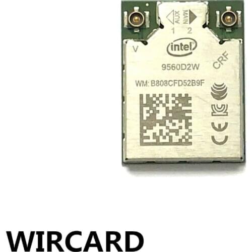 Dual Band 1.73Gbps Wireless For Intel AC 9560 9560D2W NGFF Key E Wifi Card 9560AC 802.11ac Bluetooth 5.0 Laptop for Windows 10