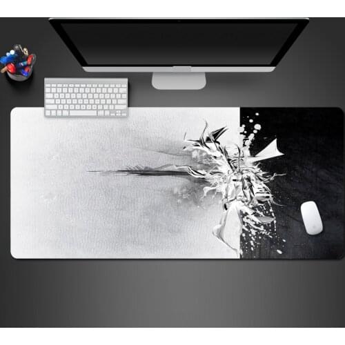 Best Personality Black And White Mouse Pad Super Print Good Quality Washable Mousepad Game Players Like To Play The Game Pad