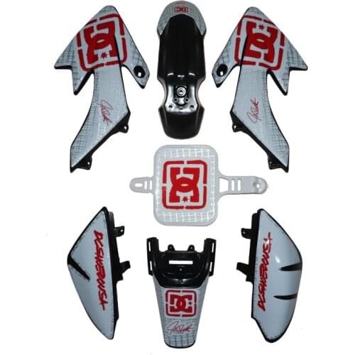 XR50 CRF50 Plastic Kit + 3m graphics Decals Sticker Kit for 50cc 70cc 90cc 110cc 125cc SDG SSR PRO Dirt Pit Bikes