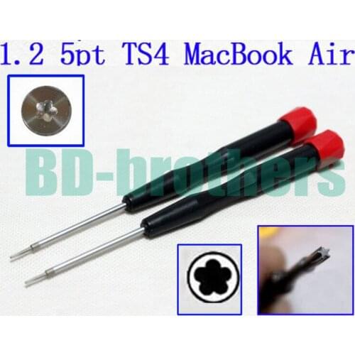 6150# CRV Black 3.0 x 143mm 1.2 Pentalobe Pentacle Pentagram Pentaloha Screwdriver Screwdrivers for Air Repair 500pcs/lot