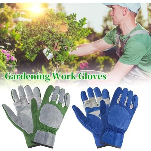 Gardening Working Gloves Anti-slip Breathable Comfortable Weed Puling Up Gloves For Gardening Fishing Clamming Restoration Work