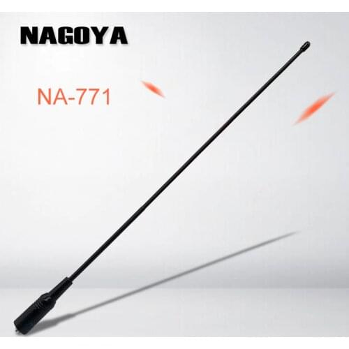 2PCS Nagoya NA-771 Antenna for Baofeng Walkie Talkie High Gain Signal Extend NA771 SMA-F Portable Radio UV-5R UV-82 BF-888S