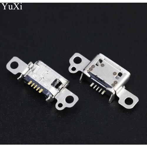 YuXi 1pcs/lot Micro USB connector For Meizu MX5 M575M M575U USB charging port jack socket replacement parts female dock plug