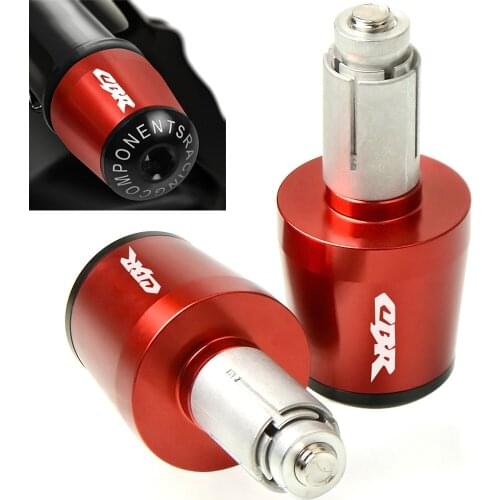 7/8" 22MM Handlebar Hand Grips Handle Bar End Cap For Honda CBR600RR CBR900RR CBR929RR CBR1000RR CBR 600RR 900RR 929RR 1000RR
