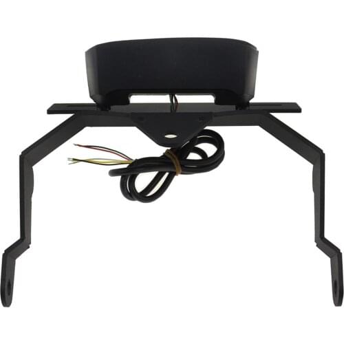 LED License Plate Bracket Tail Running Light Turn Signal Lamp for KAWASAKI Vulcan Cafe 2018-2020