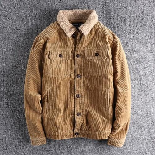 Мужские вельветовые куртки YURUNXIANG China At AliExpress