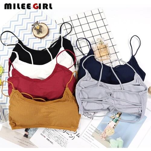 Women Cross Back Sports Bras,Thin Shoulder Padded Fitness Yoga Bra Modal Straps Tops,Breathable Running Sports Tank Tops