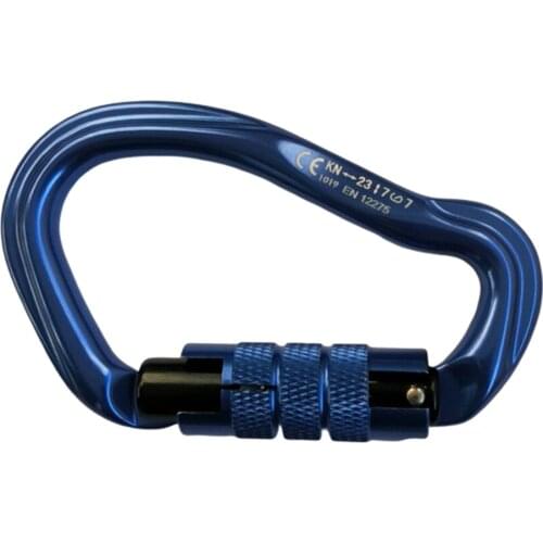 23KN Auto Locking Climbing Carabiner Clip Twisted Lock Main Quickdraw Karabiner