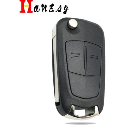 2 Button Remote Key Case For Vauxhall Opel Signum Corsa Astra Vectra Replacement Car Flip Folding Key shell Fob HU100 Blade