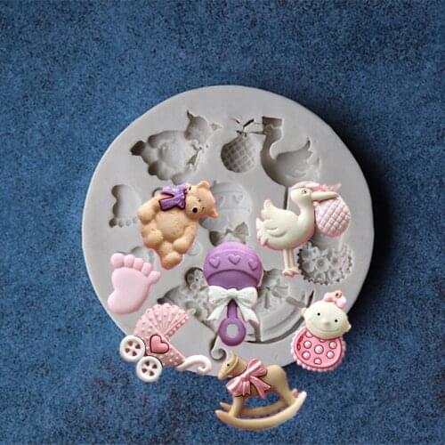 Baby Products Turn Candy Cake Mold Chocolate Jelly Pudding Mold Baking DIY Appliance A215