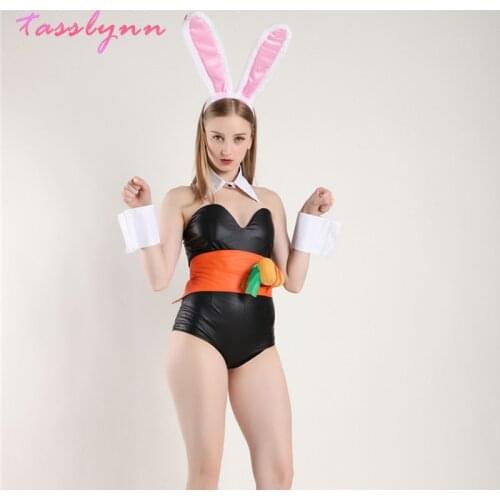 Hot Game LOL League of Legends Cosplay Costumes Riven Anime Cosplay The Exile Halloween Costume for Women Sexy Bunny Girl