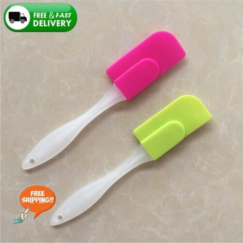 Baking tools spatula Translucent Mini Silicone spatula Baking Spatula cream Kitchen Utensils scraper Decorator kitchen tools