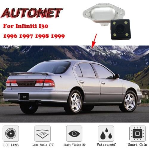 AUTONET Backup Rear View camera For Infiniti I30 1996 1997 1998 1999 Night Vision Parking camera /license plate camera