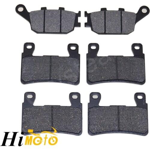 6pcs/set Motorcycle Front & Rear Brake Pads Kit Set For Honda CBR600RR CBR 600 RR 2003 2004 03 04 Motorbike Accessories
